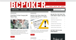 Desktop Screenshot of bonuscodepoker.com